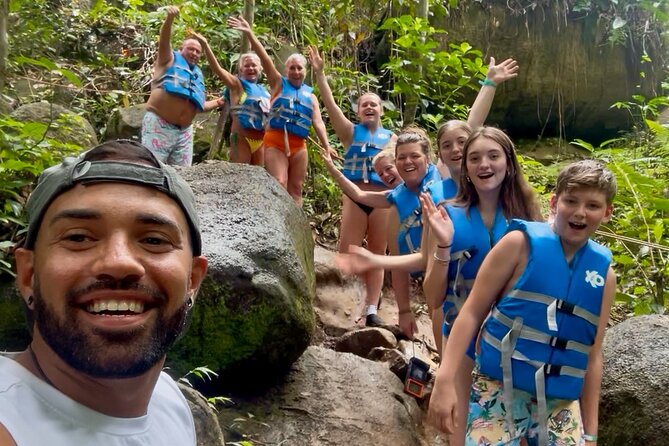 2 Tours in 1 Day: Rainforest Waterslides & Beach Tour w/Transport - Guides make a noticeable difference
