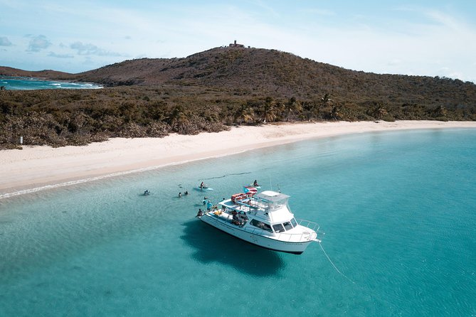 All Inclusive Beach and Snorkel Boat Tour to Icacos Island - Icacos beach time and the best views