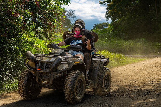 ATV Double Rider Adventure Near San Juan - Hacienda Campo Rico - Leaving San Juan for Hacienda Campo Rico