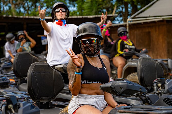 ATV Single Rider Adventure Near San Juan - Hacienda Campo Rico - Riding the muddy trails for about two hours