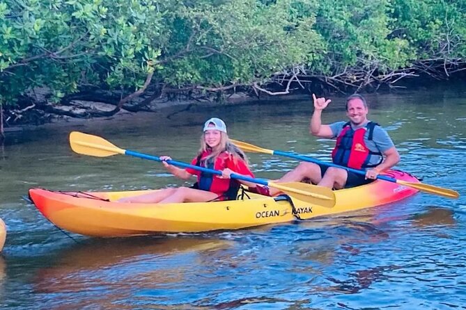 Bioluminescent Bay Kayak Tour in Fajardo Puerto Rico - El Yunque views across the lagoon