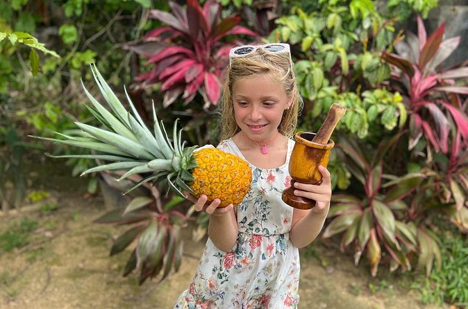 Caribbean Food Experience - Building tostones baskets and quesitos