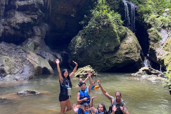 Cave Adventure - Charco Azul Caves, Canyon & Waterfall Adventure - The rainforest hike starts the real adventure