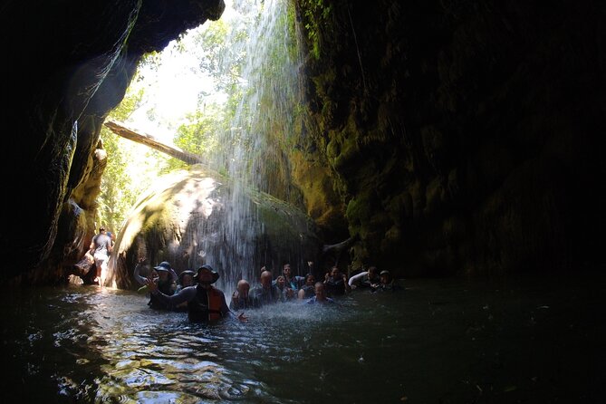 Cave Adventure - Charco Azul Caves, Canyon & Waterfall Adventure - The guides make the rough ground manageable