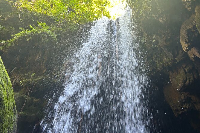 Charco Azul, Hidden Caves, Waterfalls, Beach, Free Adult Drinks - Cuevas Arenales: caves, waterfalls, and a rougher route