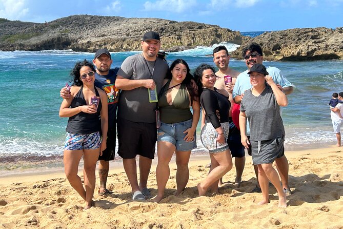 Charco Azul, Hidden Caves, Waterfalls, Beach, Free Adult Drinks - Mar Chiquita Beach: a well-earned change of pace