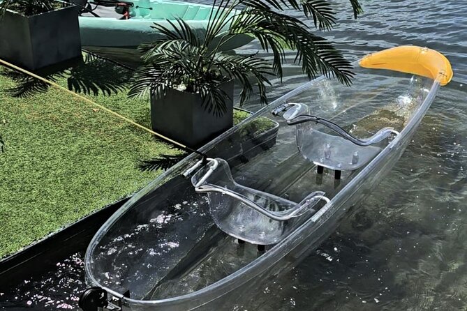 Clear LED Kayaking in Condado Lagoon - The LED equipment is the main question mark