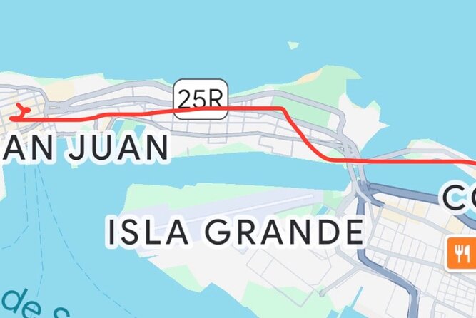Cruising through San Juan in Style, Sightseeing with a Breeze - Condado Beach and Ashford Avenue