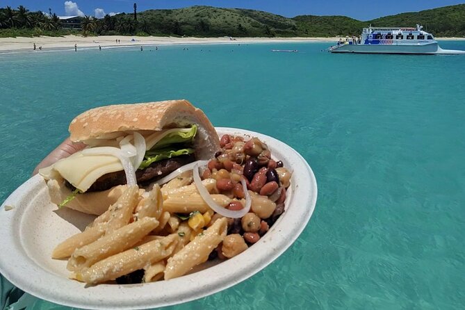 Culebra Full Day Beach and Fun Experience by Catamaran - Lunch, snacks, and drinks aboard the catamaran