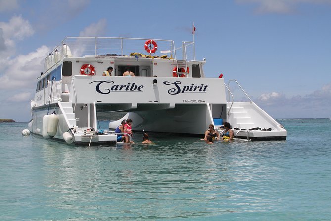Culebra Snorkeling Tour by Catamaran from Fajardo - Carlos Rosario or Luis Peña reef