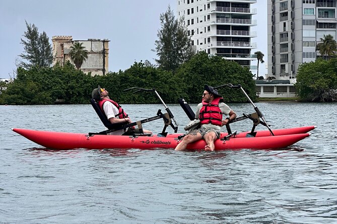 Day Adventure Chiliboats Waterbike – Condado Lagoon - The guide makes the difference