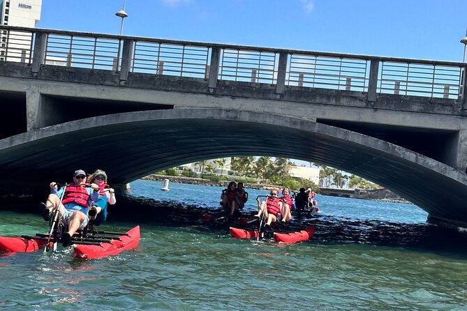 Day Adventure Chiliboats Waterbike – Condado Lagoon - Height and weight rules are not optional