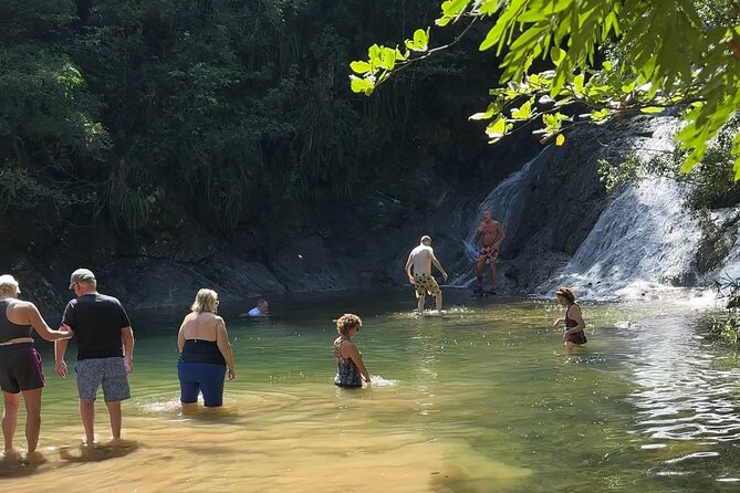 Don Chencho Waterfalls and Natural swimming pool - Swimming at the natural pool