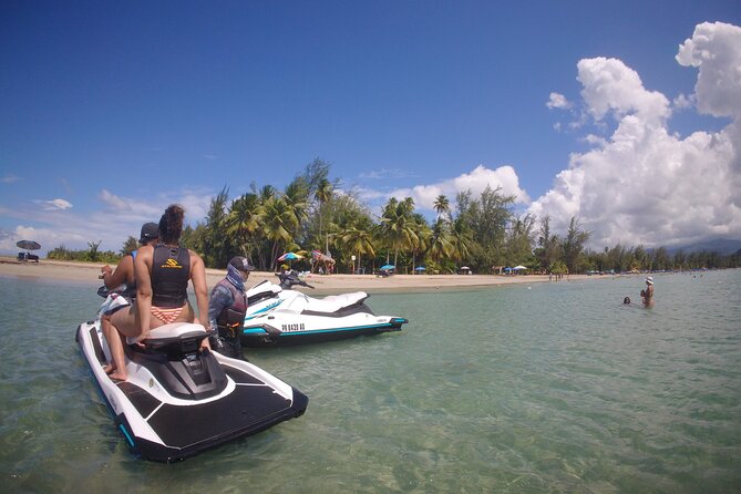 El Yunque Beach Jetski + Rainforest Hike Adventure Tour - Walking Angelito Trail into El Yunque