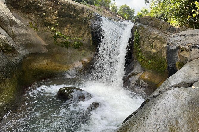 El Yunque & Beach Tour: Waterslide, Waterfall, Food, & Photos - The five-minute walk to the river