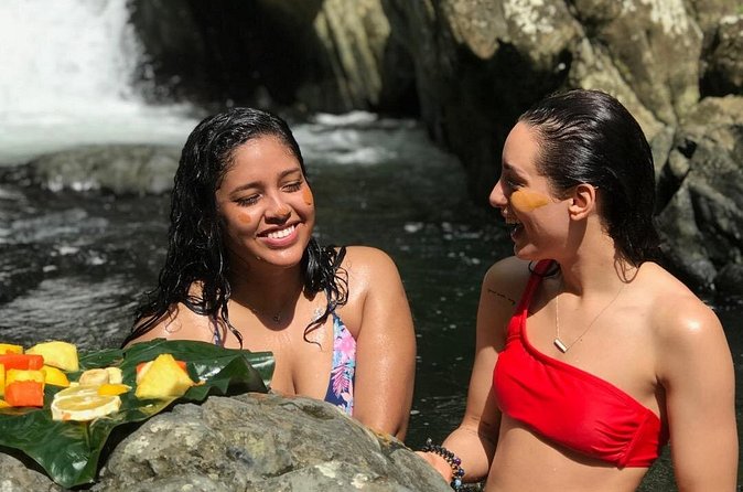 El Yunque Rainforest Morning River and Hike Adventure - The second pool and its natural waterslide
