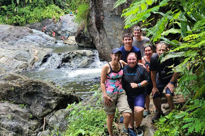 El Yunque Rainforest - Waterslide, Cliff jump, and Rope swing! - What the guides add to the day