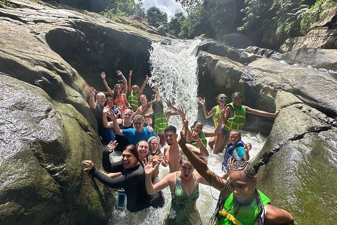 El Yunque Rainforest Waterslides and Luquillo Beach w/ Transport - Las Paylas, where the rainforest turns playful