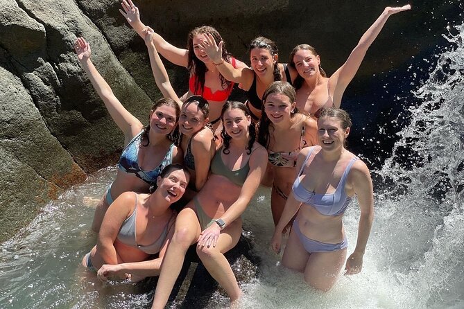 El Yunque Rainforest, Waterslides & Beach Tour from San Juan - A waterfall pool made for cooling off