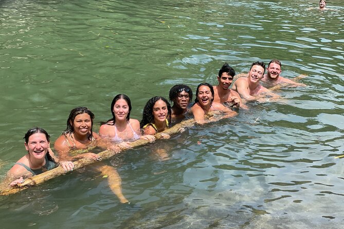 El Yunque Rainforest, Waterslides & Beach Tour from San Juan - Rock slides, rope swings, and optional cliff jumps