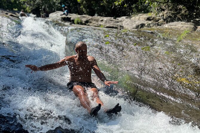 El Yunque Waterslide and Waterfall Tour with Food and Photos - Cotton socks are the small detail that can save the day