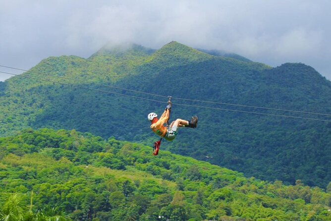 El Yunque Ziplining in Puerto Rico - Five ziplines above the Luquillo rainforest