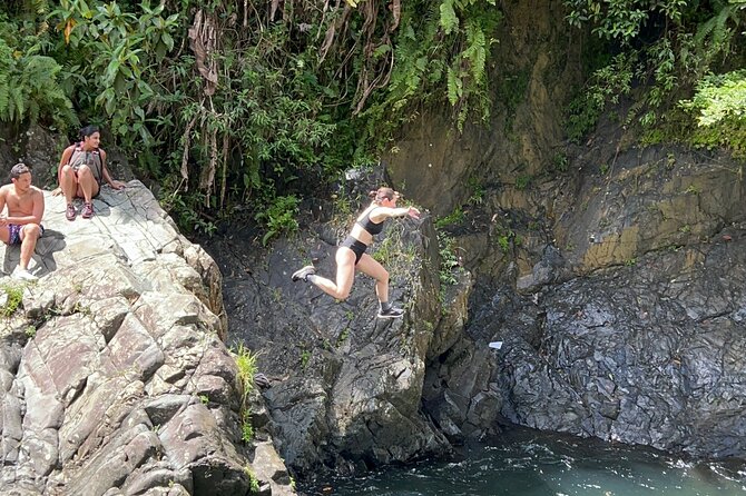 Explore El Yunque: Hiking, Swings & Waterslide (Small Group) - Second pool: the natural volcanic-rock waterslide