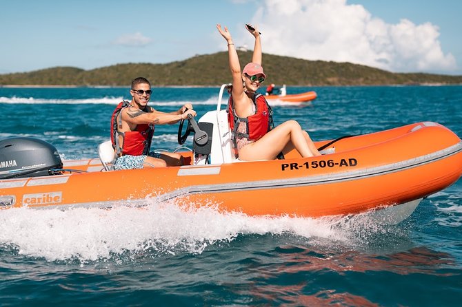 Fajardo Mini Boat Snorkel Safari - Along Las Cabezas de San Juan toward the cays