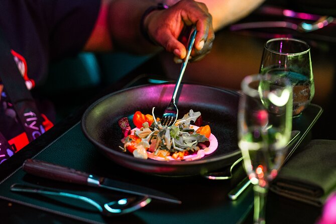 FlyDining: Sunset & City Lights Dinner Over Old San Juan - Safety, height, and comfort in the chairs