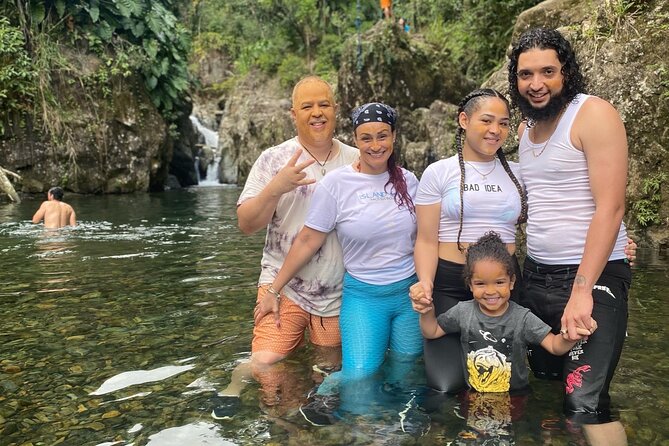 Full-Day Private Tour to Tinajas Waterfalls in El Yunque - What the water activities are really like