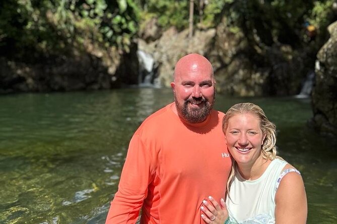 Full-Day Tinajas Hiking to El Yunque Rainforest with Transport - Tinajas waterfalls and the first natural pool