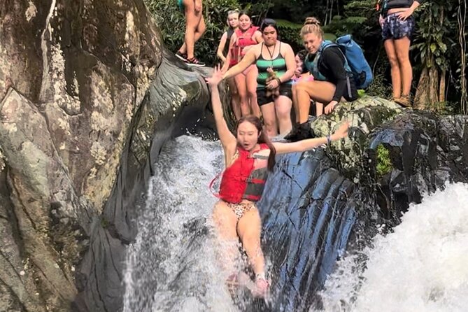 Half-Day El Yunque Waterslide Excursion (no Transportation) - Reaching the pool through El Yunque
