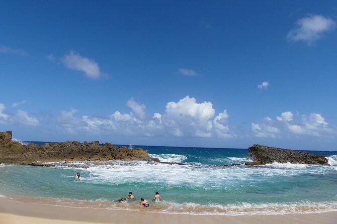 Hidden Fresh Spring of Water+ Cave+ Beach & Food Full Day Tour - Mar Chiquita: beach beauty with changing water conditions