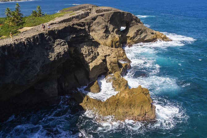 Hiking, Cliffs, Cave, and Taino Legends - Walking the limestone cliffs above the Atlantic