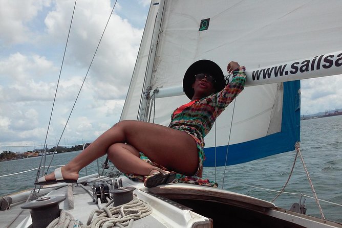 Historical San Juan Bay Sunset Sailing Tour - A small J30 has advantages and limits