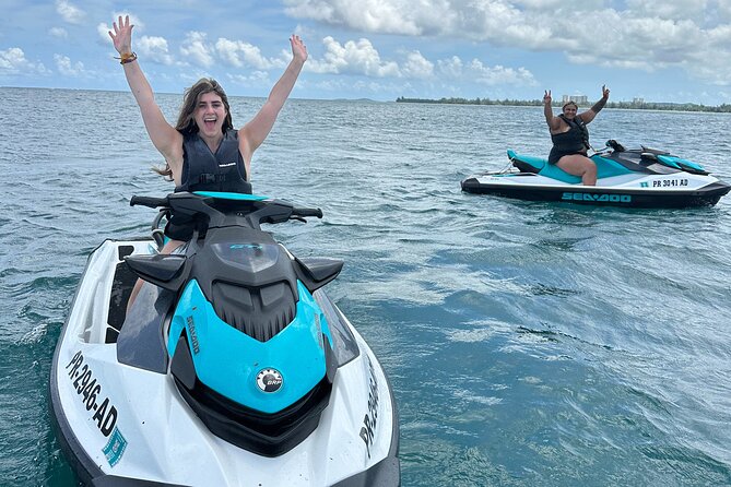 Hydroventure Luquillo Freestyle Run 30 Minutes jetski - The open-water portion and coastal views
