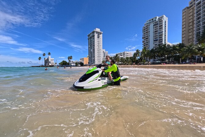 Jet Ski Rentals Isla Verde Beach - Starting Behind the Fairmont Hotel at Isla Verde