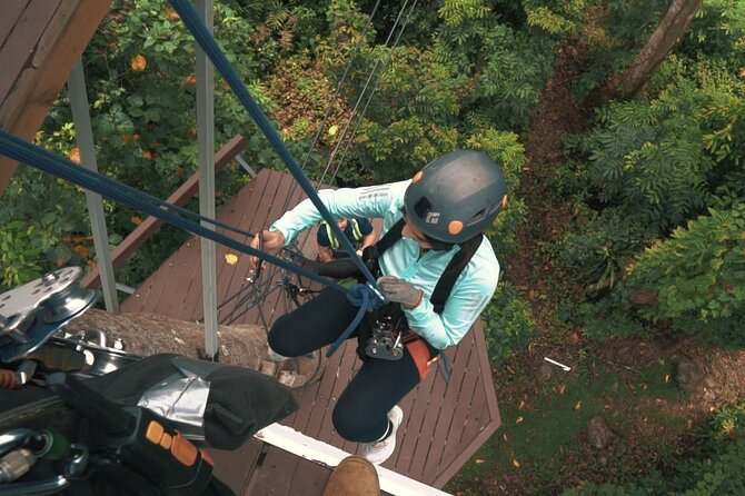 JungleQui Zipline Park at El Yunque National Forest - Flying through the El Yunque rainforest
