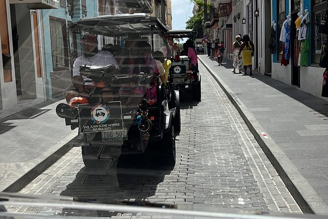 Old San Juan Golf Cart Exploration (Est. 2023) - The cathedral and the former umbrella street