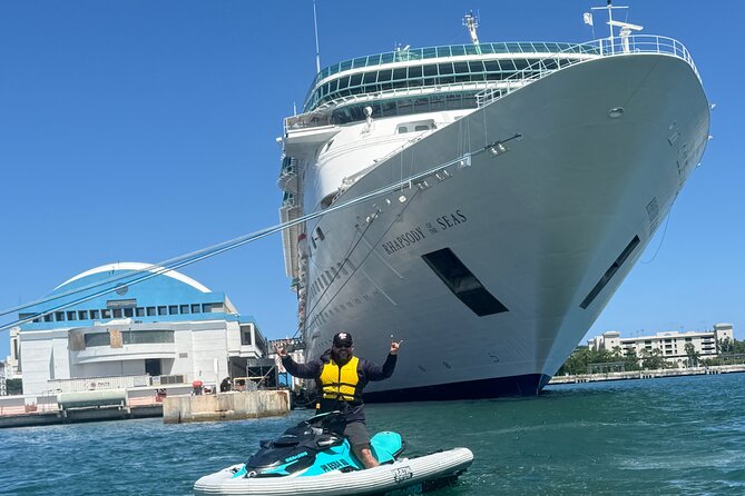 Old San Juan Jet Ski Tour Experience - Paseo de la Princesa from the water