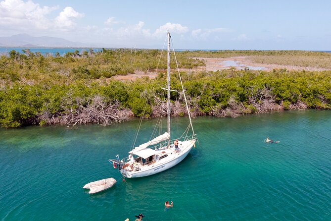 Private Day Sail - South Coast of Puerto Rico - Cayo Caribe and the quiet anchorage