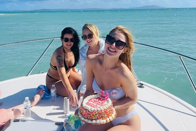Private Luxury 36' Yacht from Fajardo to Icacos or Palomino - Snorkeling, swimming, and the beach stop