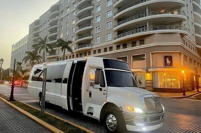 Private Party Bus Tour in Puerto Rico - Miramar is the bar-hopping stop