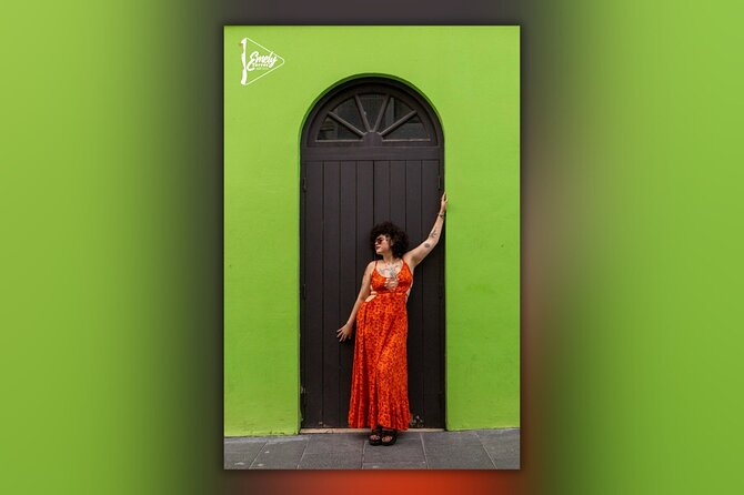 Professional Photoshoot in the Vibrant Streets of Old San Juan - Walking beside the fortified city