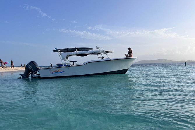 Public or Private Boat Trip to Icacos & Palomino - A private boat day from Fajardo