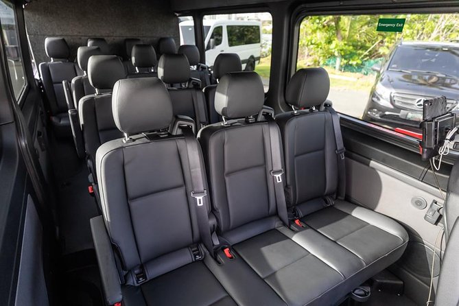 Puerto Rico Island Wide Private Transfers, 14Pax Lux Sprinter Van - The ride itself: comfort, space, and useful extras