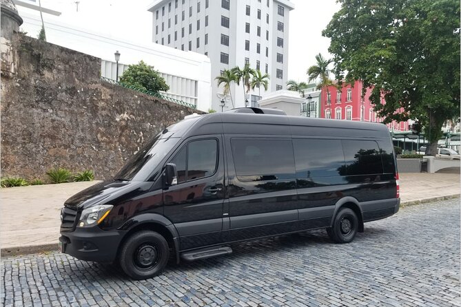 Puerto Rico Island Wide Transfer, 16Pax Mercedes Van, Select Zone - What happens after your flight lands