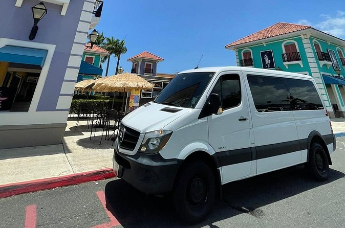 Puerto Rico Island Wide Transfer, Mercedes ECO Van, Select Zone - How the price works for a group