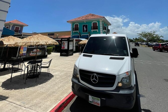 Puerto Rico Island Wide Transfer, Mercedes ECO Van, Select Zone - Flight changes, split arrivals, and added stops