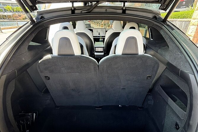 Puerto Rico Island Wide Transfer, Tesla Model X Luxury SUV. - Airport, cruise port, hotel, or Airbnb pickup